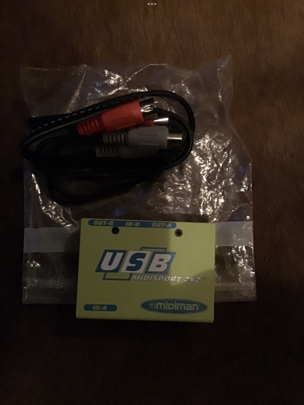 Midiman USB Midisport 2x2 MIDI Interface - Lime Green
